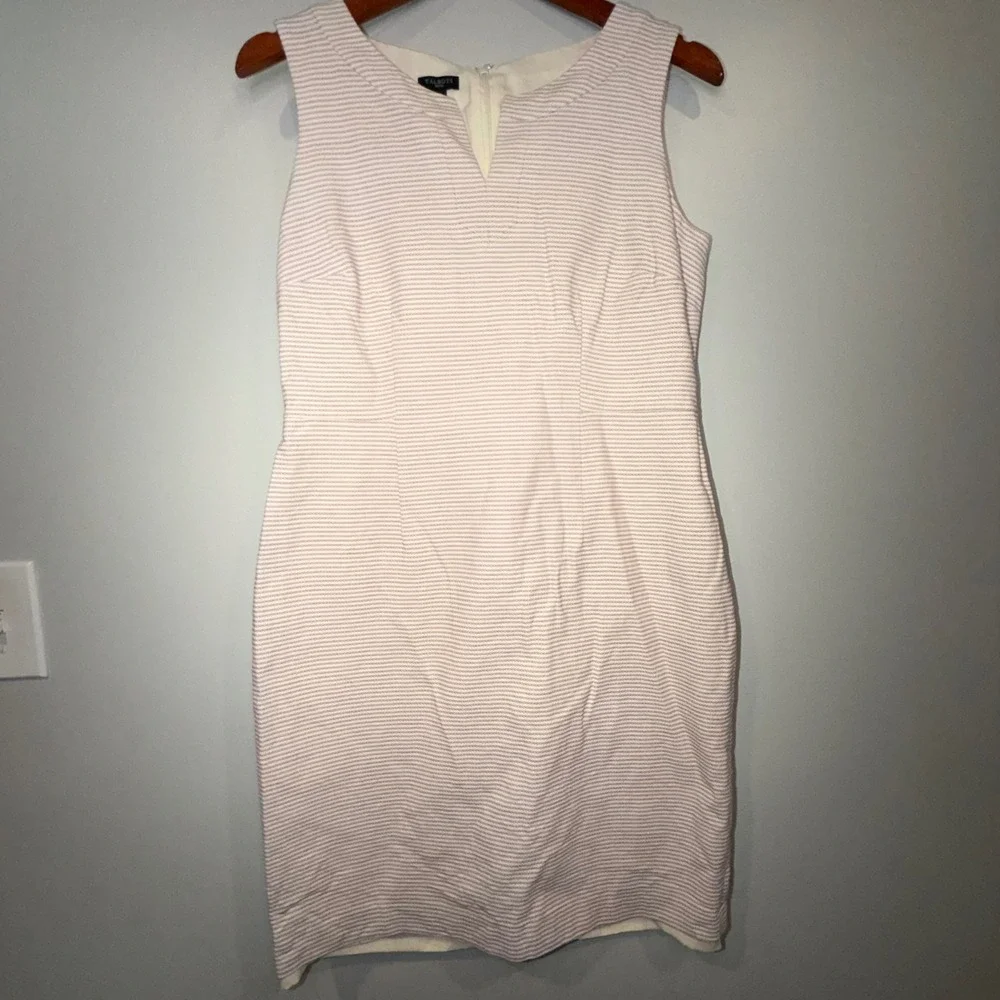Talbots Womens Dress Sleeveless Business Career Office Sheath Minimalist Classic - Picture 1 of 6